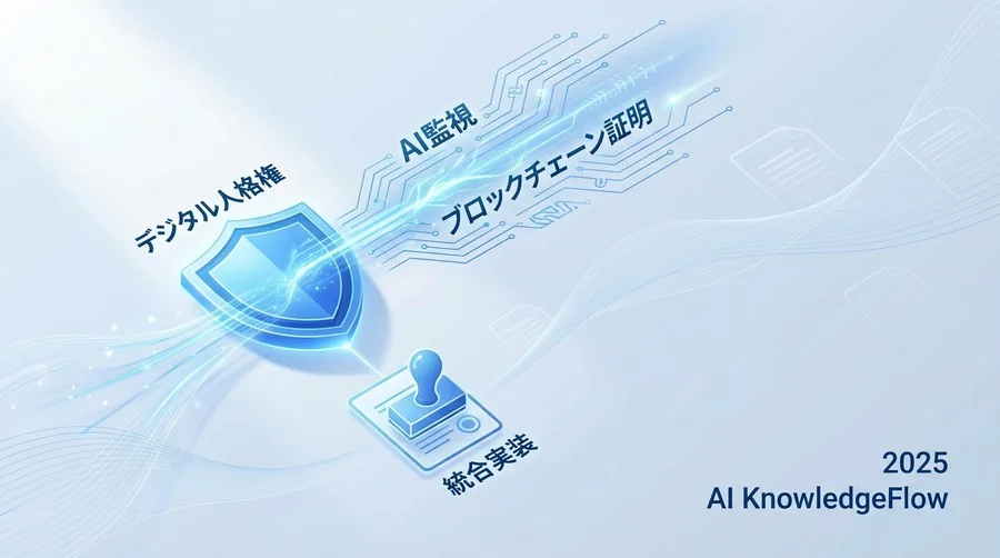 統合アーキテクチャ：真正性証明システムの全体像 - Section Image