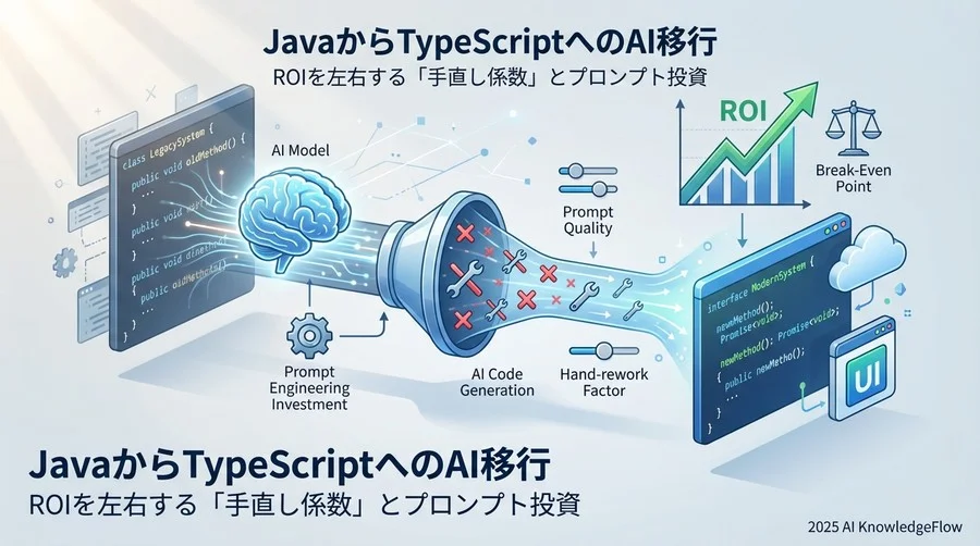 レガシー移行における「AI幻想」とコスト構造の現実 - Section Image