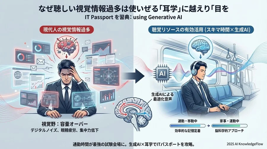 なぜ忙しい社会人は「目」より「耳」を使うべきなのか - Section Image