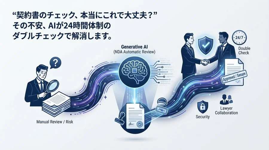契約書の「見落とし」リスクをゼロに近づける！中小企業が導入すべきNDA自動判定AIの全貌と選び方
