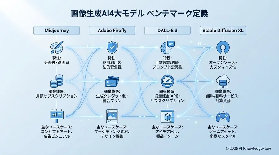 2. ベンチマーク設計：4大モデルと評価指標の定義 - Section Image