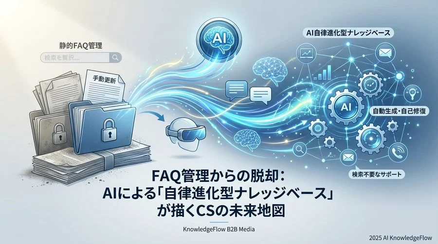 中期展望（3-5年）：自己修復・自己進化するナレッジエコシステム - Section Image
