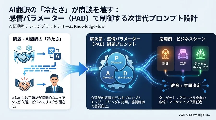 感情制御プロンプトの設計理論：3つのパラメーター - Section Image