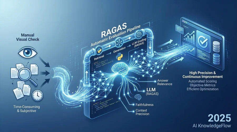 実践：RAGASによる自動評価パイプラインの実装 - Section Image