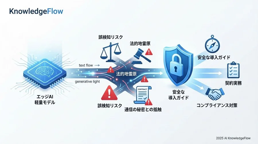 モデル軽量化の代償：精度トレードオフと誤検知（False Positive）の法的責任論 - Section Image