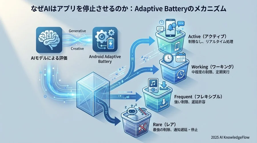 なぜAIはアプリを停止させるのか：Adaptive Batteryのメカニズム - Section Image