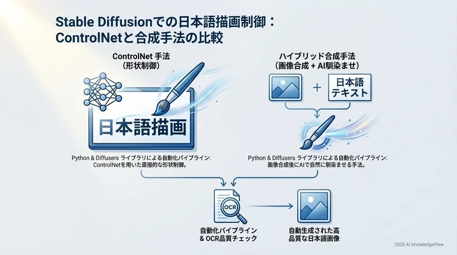 パターンA：ControlNet (Canny) による形状制御の実装 - Section Image