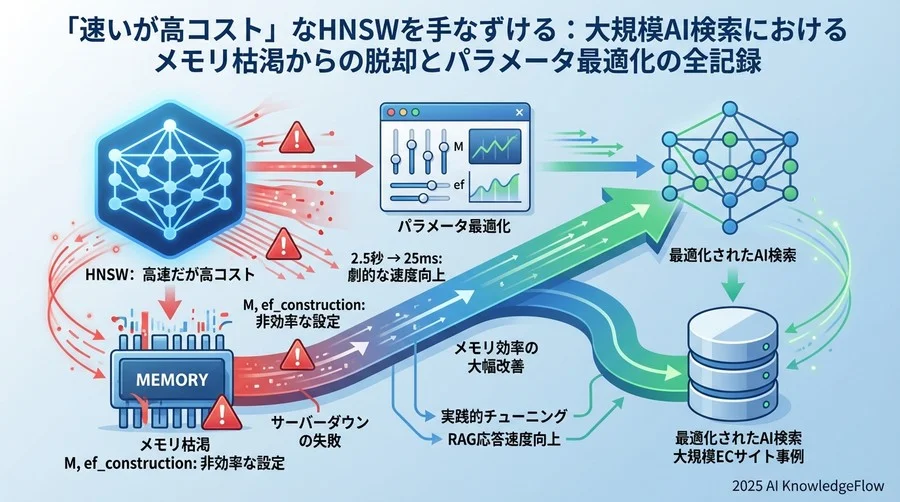 アルゴリズム選定：なぜIVFではなくHNSWを選んだのか - Section Image