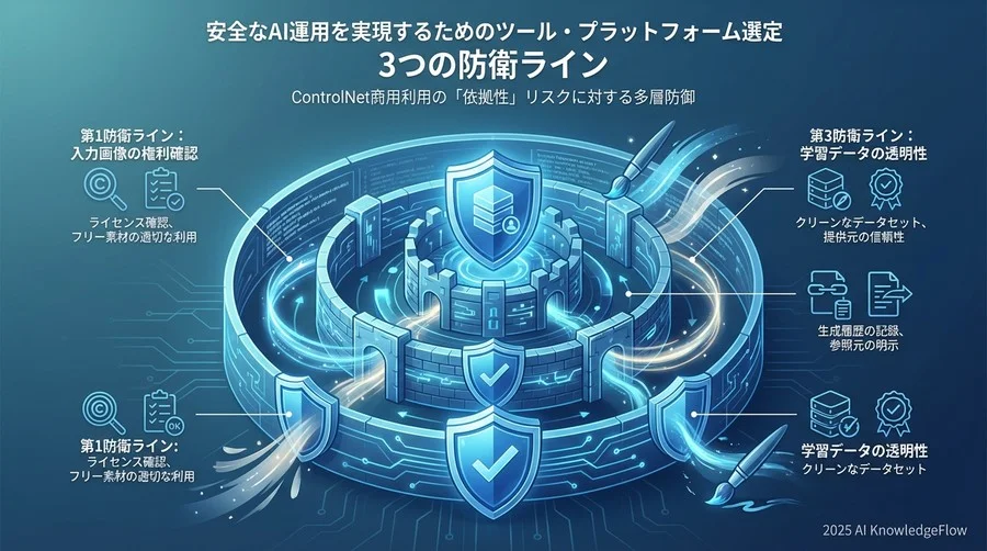 安全な運用を実現するためのツール・プラットフォーム選定 3つの防衛ライン - Section Image