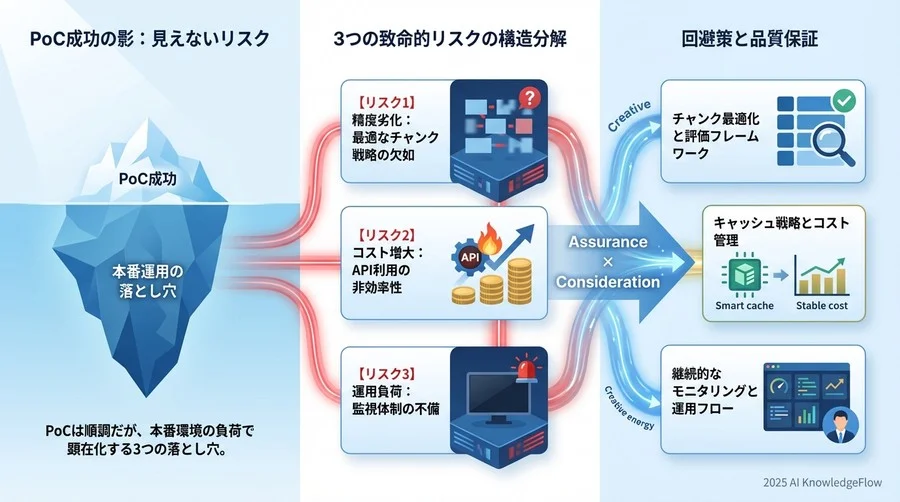 2. 【検索品質リスク】「回答の的確さ」を損なう要因分析 - Section Image