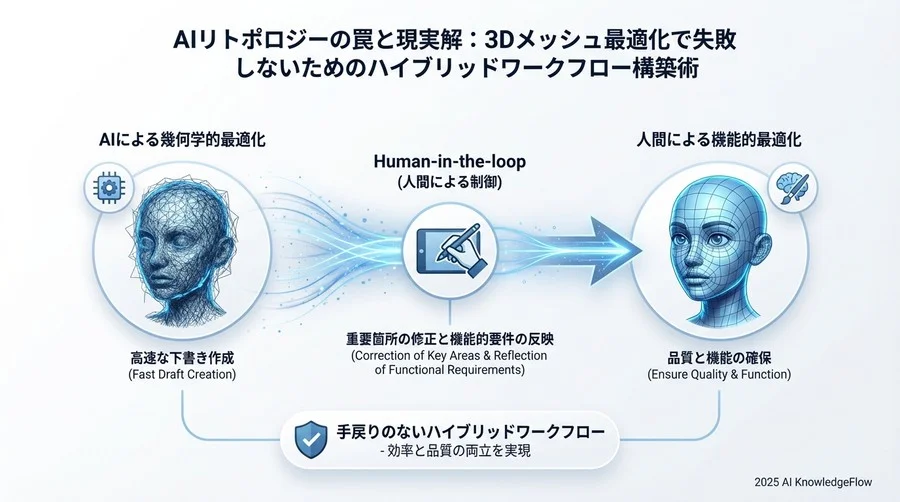 教訓と回避策：AIを「下書き」として使うハイブリッドワークフロー - Section Image 3