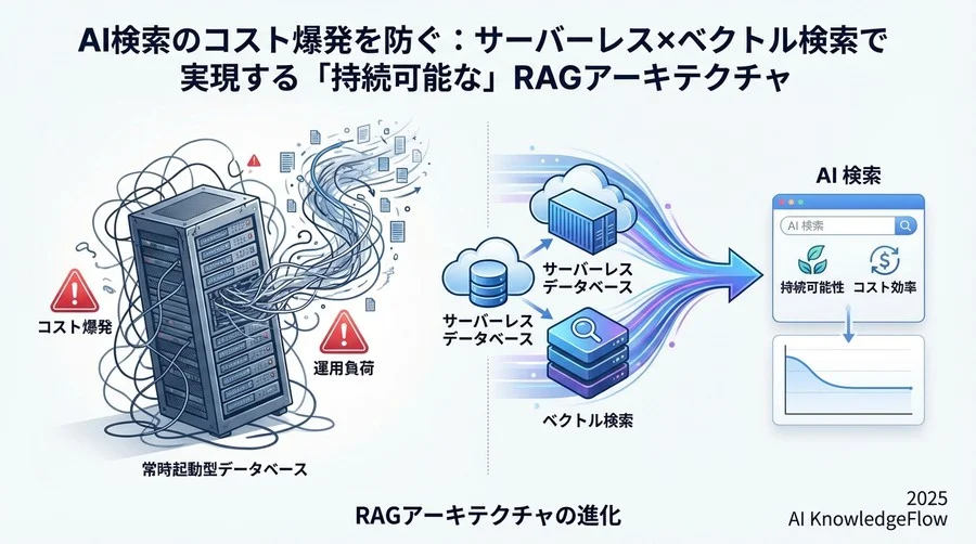 基礎からの再構築：ベクトル検索とサーバーレスの技術的接点 - Section Image