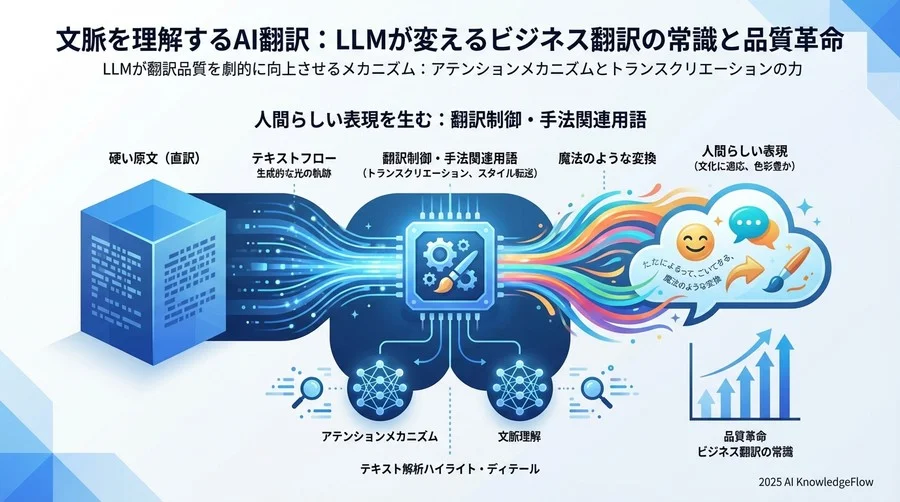 人間らしい表現を生む：翻訳制御・手法関連用語 - Section Image