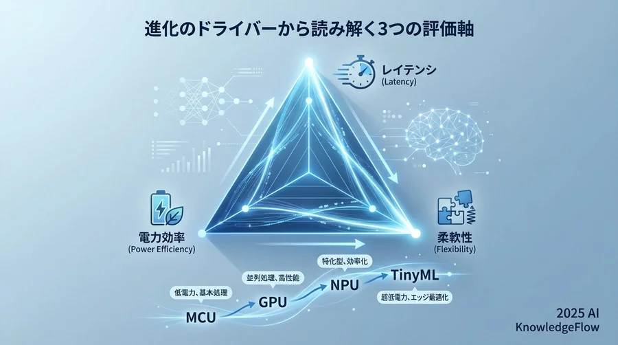進化のドライバーから読み解く3つの評価軸 - Section Image