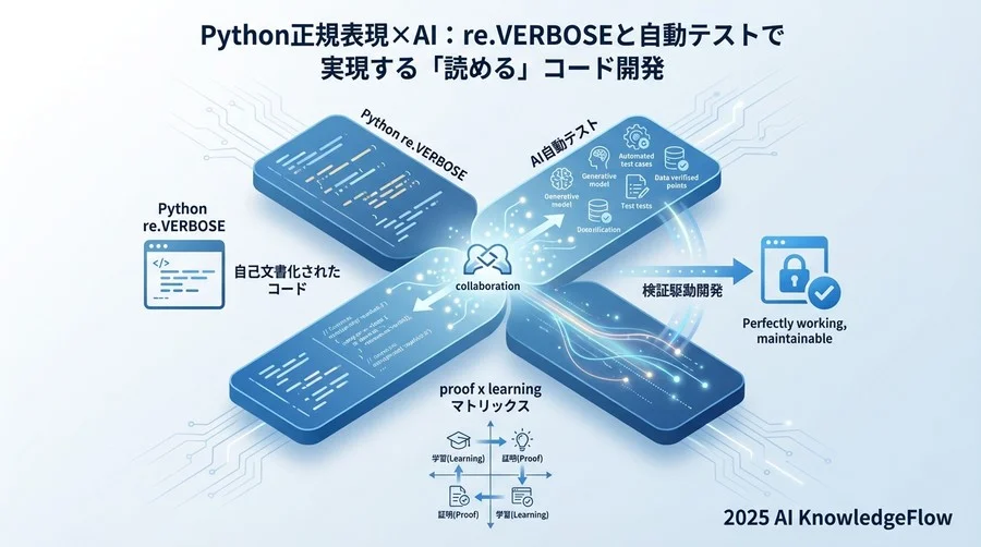 実践①：re.VERBOSEを活用した「自己文書化」正規表現の生成 - Section Image
