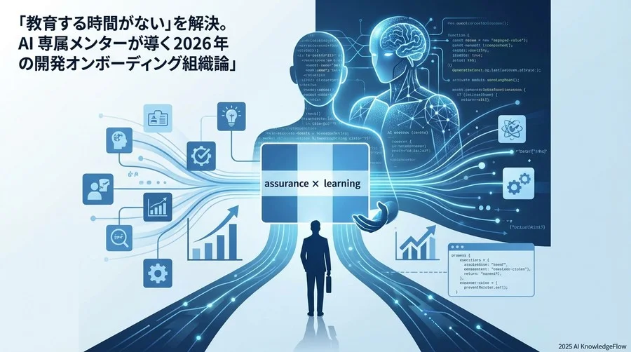 「ドキュメント整備」の時代は終わる：2026年のオンボーディング予測 - Section Image