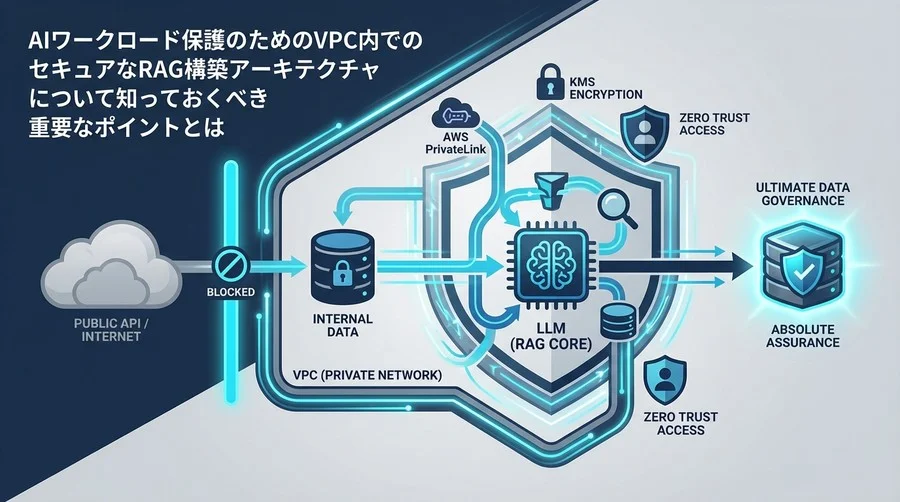 パブリックAPIを遮断せよ：VPC内完結型RAGアーキテクチャで実現する究極のデータガバナンス