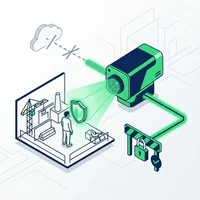 エッジAIカメラが現場の「0.5秒」を制する：立ち入り禁止エリア監視における低遅延技術と安全の論理