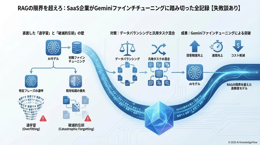 直面した「過学習」と「破滅的忘却」の壁 - Section Image