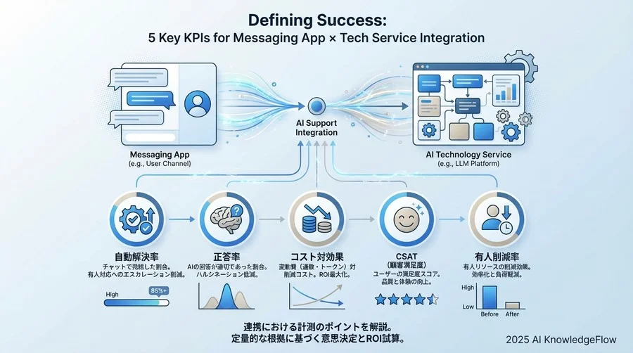 LINE×Dify活用の成功を定義する5つの最重要KPI - Section Image