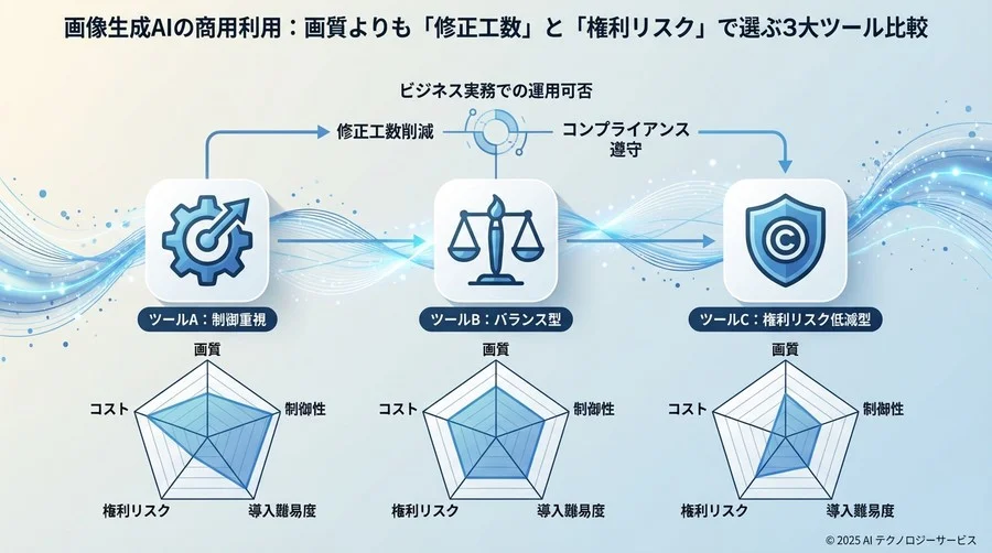主要3ツールの立ち位置と基本スペック比較 - Section Image