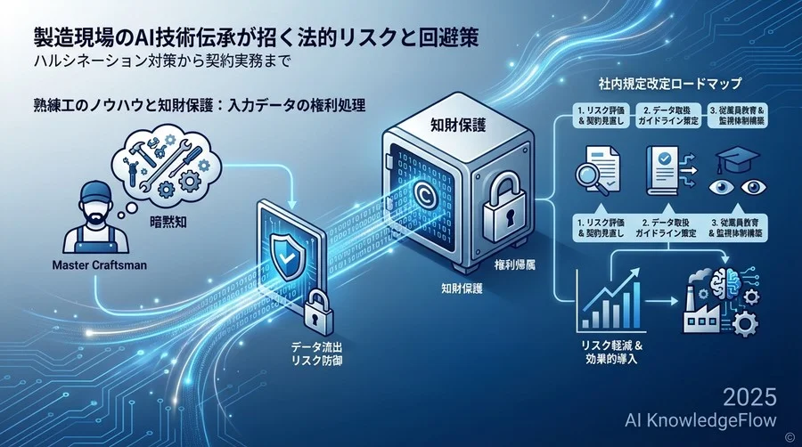 熟練工のノウハウと知財保護：入力データの権利処理 - Section Image