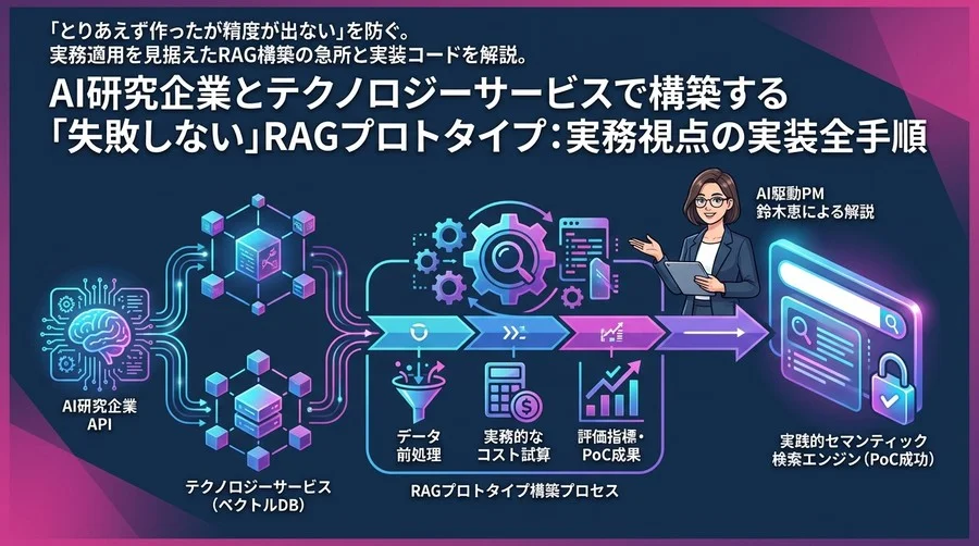 OpenAIとMilvusで構築する「失敗しない」RAGプロトタイプ：実務視点の実装全手順